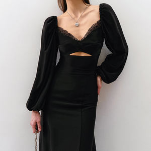 Ropa de mujer Plain Casual Short, manga Midi Dress hasta la rodilla Wedding Guest Summer 5XL Plus Size Es/ - Product Image 5