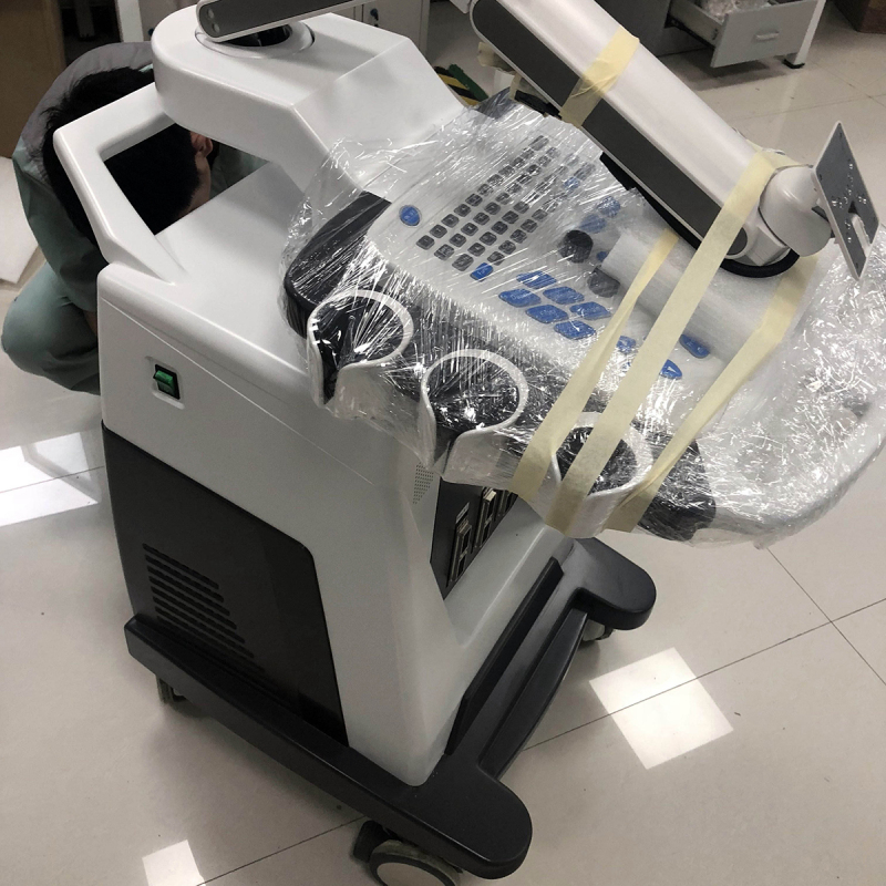 Mejor venta de Monitor Led de Trabajo Fino Escáner de Ultrasonido Doppler a Color en Carrito con Terapia