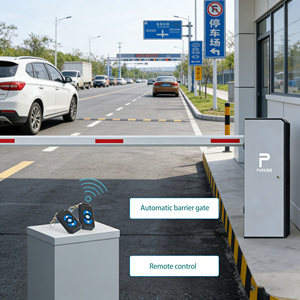 Sistema de Gestión de Estacionamiento Automático con Motor de CC de 24 V XGY, Barrera con RFID y Reconocimiento de Matrículas Opcional - Product Image 1
