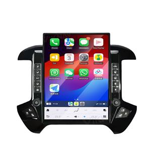 Autoradio Viknav 15,6 pouces à écran plus grand pour <span class=keywords><strong>Chevrolet</strong></span> <span class=keywords><strong>Silverado</strong></span> GMC SIERRA <span class=keywords><strong>2014</strong></span>-2018, unité principale Android, Carplay, navigation GPS, lecteur - Product Image 1