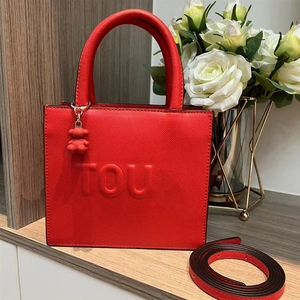 Bolso Tote Versátil de Gran Capacidad, Bandolera Simple de PU - Product Image 2