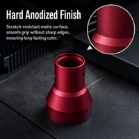 Composants DIY usinés avec précision par CNC, finition de surface anodisée dure, kit de pièces métalliques en alliage d'aluminium