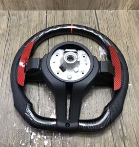Volante in Fibra di Carbonio Personalizzato con Display LED Riscaldato per M2 M3 M4 M5 F10 F50 F30 F32 F80 F82 F90 E90 E92 E60 E63 <span class=keywords><strong>G20</strong></span> <span class=keywords><strong>G30</strong></span> - Product Image 2