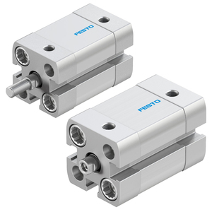   Cilindro Neumático Compacto Serie ADN de Doble Acción con Ranura para Sensor para Equipos de Automatización con Espacio Limitado - Product Image 1