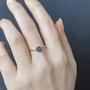 EManco Anillos de Compromiso y Matrimonio de Acero Inoxidable Baratos, Chapados en Oro, con Circonita, Joyería Minimalista, Anillos Pequeños con Diamantes para Enamorados - Product Image 5