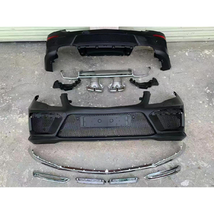 Kit de Carrocería GLK63 Actualizado 2012-2015 X204 con Luces Antiniebla para Parachoques Delanteros y Traseros, Compatible con Benz Clase GLK, Instalación Universal - Product Image 6