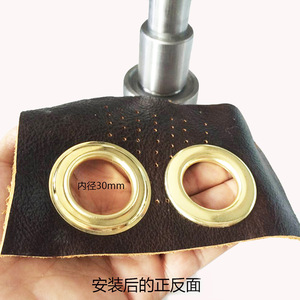 Copper Eyelets 1.5-40mm Anti Rust Round Solid Color For Garment DIY - Product Image 3