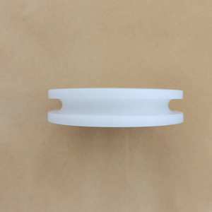 लकड़ी के साथ प्लास्टिक यू ग्रोव पल्ले पहियों - Product Image 5