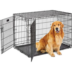 Cage pour chien de grande taille, cage pour animaux de compagnie en fil métallique de haute qualité, enclos de jeu pour animaux de compagnie pliable, cage pour animaux de compagnie de grande taille - Product Image 2