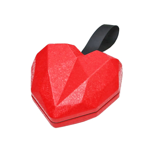 Tùy Chỉnh Kim Cương Hình Dạng Valentine Đám Cưới Hình Trái Tim Kim Loại Có Thể Nhỏ Món Quà Sô Cô La Hình Trái Tim Hộp Thiếc Với Sợi Dây Thừng Xử Lý - Product Image 2