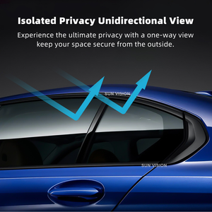 Film solaire anti-UV nano-céramique pour vitres, film de sécurité pour vitres de <span class=keywords><strong>voiture</strong></span>, film métallique pulvérisé - Product Image 4