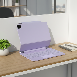 Nouvelle tablette 12,9 pouces avec clavier <span class=keywords><strong>Bluetooth</strong></span>, étui en cuir, claviers magiques - Product Image 1