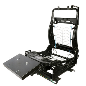 Siège électrique individuel pour camping-car/VR avec repose-jambes, dossier et rail coulissant en acier, design léger - Product Image 5