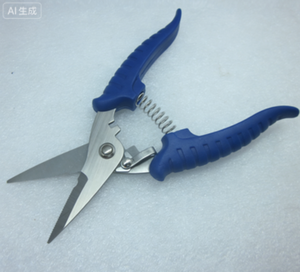 <span class=keywords><strong>กรรไกร</strong></span>อเนกประสงค์สแตนเลสเกรดอุตสาหกรรม DIY ขนาด 7 นิ้ว ด้ามจับนุ่มมือ ขอบเรียบ ปลายคม <span class=keywords><strong>กรรไกร</strong></span>เลเซอร์ - Product Image 2