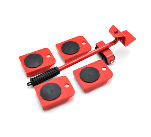 Set Alat Pindahan Multifungsi 5 Buah dengan Linggis untuk Memindahkan Furnitur, Tempat Tidur, Mesin Cuci, Sofa - Product Image 1