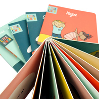 Impression de livres pour enfants à stratification mate à forte demande à la demande