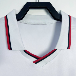 ชุดเล่นฟุตบอล1993/94ย้อนยุคเสื้อทีมมิลานแขนสั้นระบายอากาศได้ดีสำหรับการแข่งขันในสโมสรยุโรป - Product Image 4