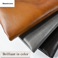 Tapicería Suave de Cuero PU Transpirable, Resistente a la Abrasión, para Decoración del Hogar y Uso en Automóviles, Grosor de 1.4-2.3 mm
