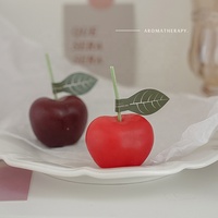 Grosir Wewangian Rumah Lilin Aromaterapi Mewah Buah Cherry Lilin Dekorasi Lilin Beraroma untuk Perlengkapan Pesta Pernikahan Liburan