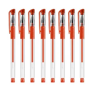 Wholesale Cheap Colors Gel Ink Custom Logo 0.5mm Gel Pen Set OEM Plumas De Gel