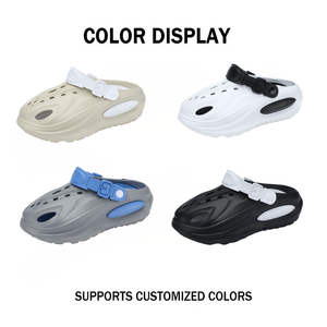 EVA อุดตันหัวเข็มขัดแบบบล็อกสีใส่ได้ทั้งชายและหญิงระบายอากาศได้ดีกันลื่นแบบลำลอง - Product Image 2