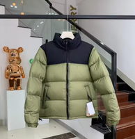 Vestes d'hiver en duvet de qualité supérieure, vestes matelassées, vêtements d'extérieur pour hommes, vêtements de luxe de marque, veste avec logo pour hommes