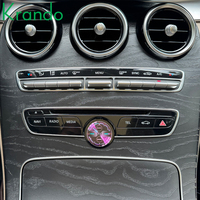 Krando Car Dash Clock für Mercedes Benz Smart Clock Digital Dashboard Konsolen uhr Stoppuhr Kompass Modifikation