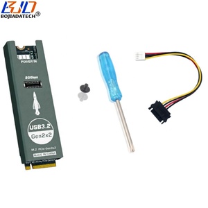 2026 新款 20Gbps USB 3.2 Type-E（前置 Type-C）转 M.2 PCI-E NVME M-Key 适配器转换卡 ASM3242 带铝制外壳 - Product Image 6