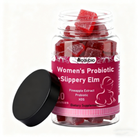 Gummies de Probiotiques Lactobacillus à Haute Concentration de CFU, Multi-Souches Stables, pour le Soutien Digestif