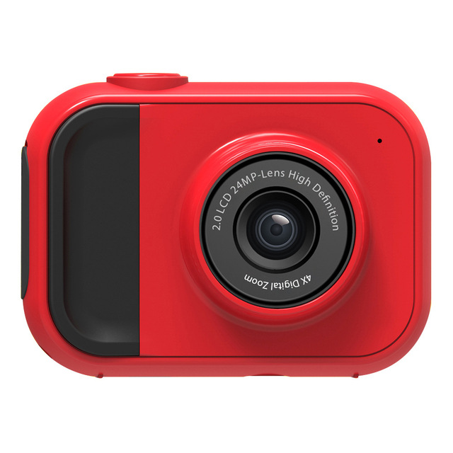 Mini 1080P HD Waterproof Kids Outdoor Digital Cartoon Cat Camera 120 Wide Angle 32GB Built-in Memory SD 2.0" Screen Underwater