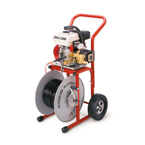 เครื่องฉีดน้ำแรงดันสูง Ridgid Kj-2200 2200 ปอนด์ต่อตารางนิ้ว 6 แรงม้า สำหรับงานพาณิชย์ แบบเคลื่อนที่ ใช้น้ำเย็น ปรับแรงดันได้ - Product Image 3