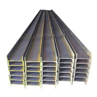 Poutre en acier Q235B 150x150mm SS400 125x125mm W8 W10 W12 W18 W21 W24 W27 à large bordure sectionnelle en I HEA HEB IPE