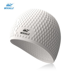 Gorro de natación Whale extra grande de silicona texturizada impermeable para adultos, hombres y niños - Product Image 4