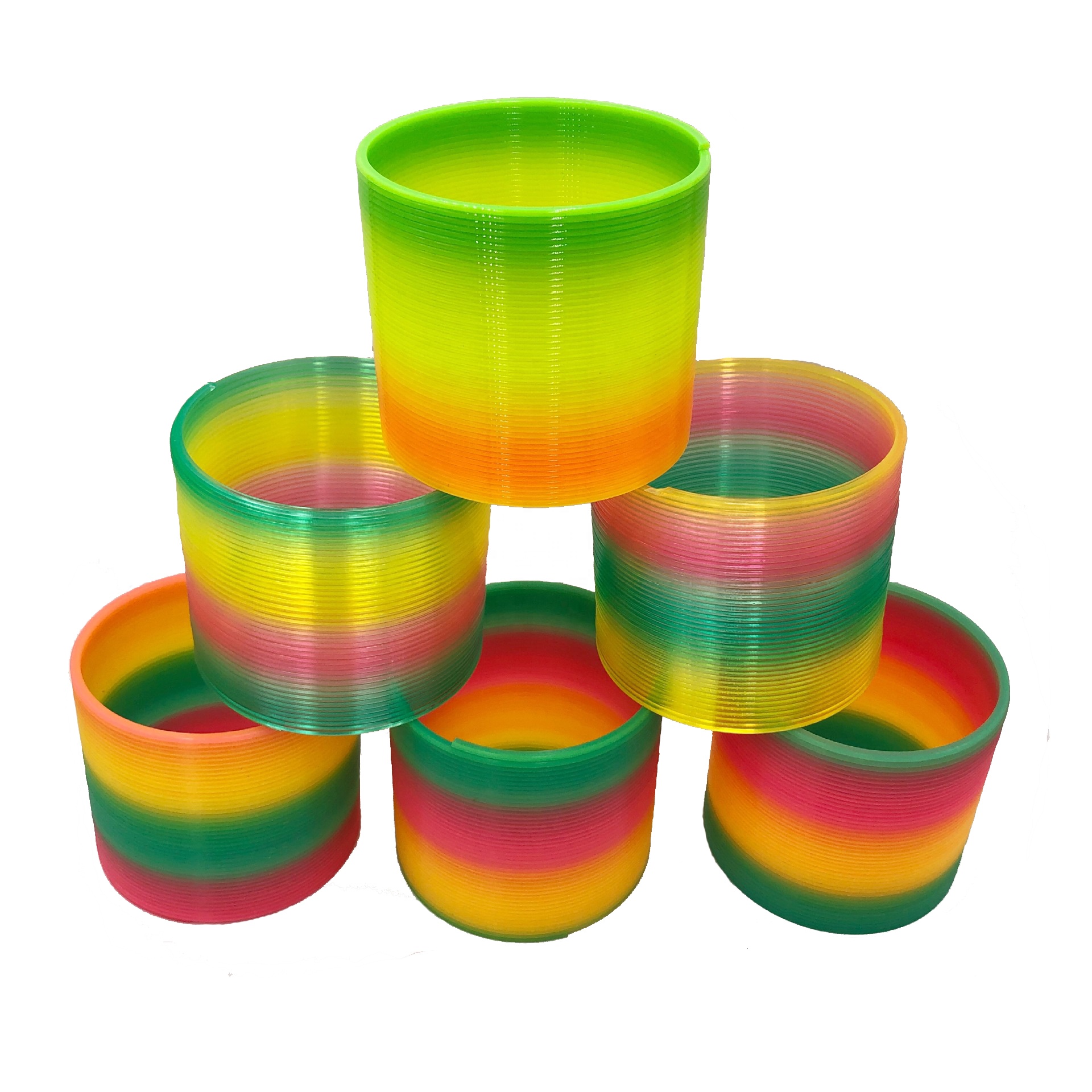 Оптовая продажа, раннее развивающее цветное Радужное кольцо, игрушки, Волшебная Радуга, игрушка, Весенняя пластиковая игрушка для детей, подарки