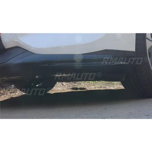 Para Xiaopeng MONA MO3: Labio divisor de parachoques delantero, difusor, alerón, embellecedor de esquina de parachoques, pieza de modificación y tuning. - Product Image 3