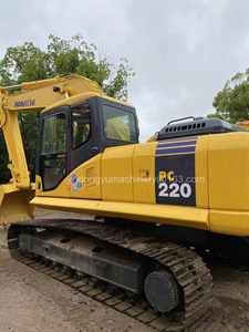Excavadora de cadenas Komatsu PC220-8 usada, 23.1 toneladas, para maquinaria de construcción agrícola, precio bajo - Product Image 5