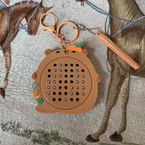 Nouveau porte-clés créatif anti-stress avec boule magnétique en acier, porte-clés mignon en plastique pour cartable, porte-clés anime, jouets - Product Image 2