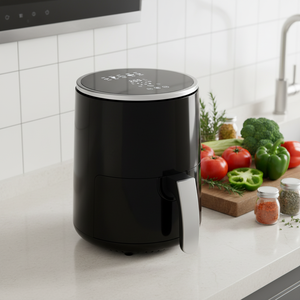<span class=keywords><strong>Freidora</strong></span> de <span class=keywords><strong>Aire</strong></span> Inteligente Clásica con Control Digital, Pantalla LED, Olla Extraíble, Eléctrica, de Plástico, para el Hogar, Sin Aceite, 3.2L - Product Image 5