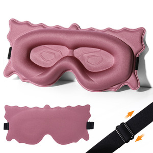 Nhà Máy Bán Buôn 3D Mặt Nạ Mắt Bóng Ngủ Đặc Biệt Thoáng Khí Đàn Hồi Có Thể Điều Chỉnh Ánh Sáng Áp Lực Mắt Hàng Không Mặt Nạ Mắt - Product Image 1