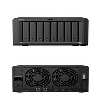 Server Penyimpanan Jaringan NAS DS1825+ Quad-core Quad-drive Asli untuk Cadangan Data File Cloud Pribadi Mendukung Hot Swapping