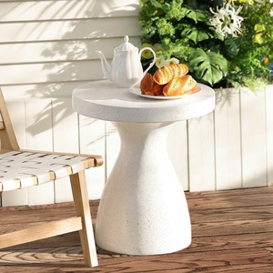 <span class=keywords><strong>Table</strong></span> d'appoint minimaliste en magnésie petite <span class=keywords><strong>table</strong></span> <span class=keywords><strong>de</strong></span> <span class=keywords><strong>chevet</strong></span> extérieure pour la décoration <span class=keywords><strong>de</strong></span> salon <span class=keywords><strong>de</strong></span> patio - Product Image 4