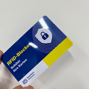 ECATOO Carte <span class=keywords><strong>de</strong></span> blocage RFID bancaire en PVC imperméable à impression personnalisée, très vendue - Product Image 6