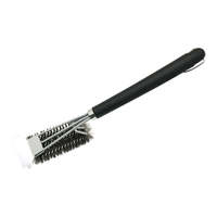 Brosse de nettoyage pour barbecue d'extérieur de haute qualité avec poils en nylon et grattoir, outils durables pour nettoyeur vapeur - Offre Spéciale