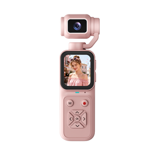 Cámara Gimbal Portátil <span class=keywords><strong>con</strong></span> Video 4K, Grabación en Bucle y Cámara Web para PC, Ideal para Vlogs de Viajes y Grabación Diaria, FCC OEM - Product Image 1