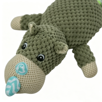 Nouveau jouet à mâcher pour chien en peluche douce et économique, en velours de maïs, résistant aux morsures, pour le soin des dents, écologique