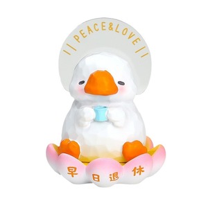 Estatuas de Resina de Animales Adorables con Base de Loto, Decoración para el Hogar, Regalo, Artesanía Artística - Product Image 5