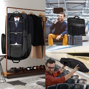 Bolsa de Viaje para Ropa, Bolsa de Transporte para Trajes para Mujer, Bolsa de Ropa para Llevar hasta 3 Trajes para Viajes de Negocios - Product Image 6