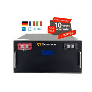 For 51.2V 48V 100Ah 200Ah <b>Rechargeable</b> Lithium Ion Lifepo4 <b>Battery</b> Pack for Solar System Hybrid Grid Europe Warehouse - Product Image 1