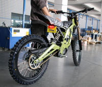 Prêt à expédier 2025 Bee X New Sage Green Electric Dirt Bike Talaria MX5 avec 8000W Ron LBX 60km d'autonomie par batterie sur cadre