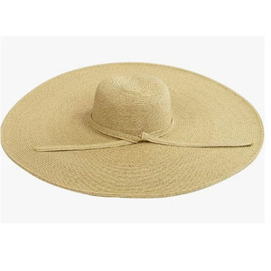 Quá Khổ 60Cm 8 Inches <span class=keywords><strong>Floppy</strong></span> Sun Bãi Biển Mũ Rơm Cho Phụ Nữ Lớn Rộng <span class=keywords><strong>Brim</strong></span> Có Thể Điều Chỉnh Bện <span class=keywords><strong>Brim</strong></span> Upf 50 + Câu Cá Du Lịch Giản Dị - Product Image 3